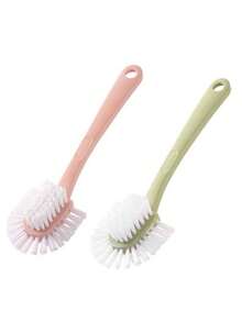 5-In-1 Durable Plastic Cleaning Brush, Efficient Cleaning For Shoes, Clothes, Home Use, Multi-Functional, Stain Removal, Easy Grip, Manual Brush, Household Tool, Daily Use, Campus Essential, Back To School, Graduation Gift, Student Use, Dorm, Campus Life, Daily Cleaning, Dorm Essential - Multicolor - View 15