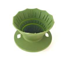1 chiếc cốc lọc cà phê silicon di động ngoài trời, cốc lọc cà phê nhỏ giọt gấp gọn dùng trong gia đình, bộ lọc cà phê rót thủ công. - Nhiều màu - Xem 11