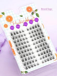 Natural Thick Comfortable Eyelash Extensions, Single Cluster Design Fitting Eye Shape - View 9