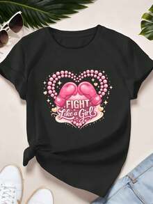Women T-Shirts - Black - View 2