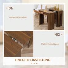 Dining Tables - Brown - View 3