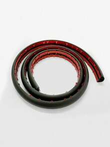 1 pieza Canaleta de cable de piso negro de PVC, autoadhesiva, retardante de llama y curvada, organizador de cables de piso adecuado para la gestión de cables y prevención de tropiezos, protector de cables, regalo del Día de la Madre - Negro - Ver 10