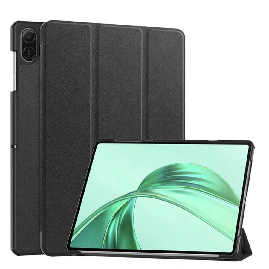 Case For Honor X8b 11-Inch 2026 New Tablet Case, X8a/X9 11-Inch Tri-Fold Smart Tablet Cover, Lightweight Protective Shell, Hard PC Back Cover, Ultra-Thin Design, Multi-Angle Viewing (Black)(Tablet Not Included). - Multicolor - View 1