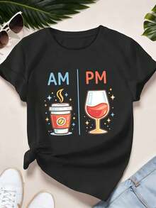 Women T-Shirts - Black - View 2