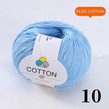 50g/Ball 8-Ply 100% Cotton Yarn, Vibrant Colors, Pill-Resistant, Shrink-Resistant, Suitable For Sweaters, Bags, Cushions And Intimate Wear - Yarn - View 10