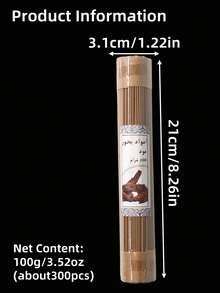 100克沉香香薰棒，沉香香薰棒，天然沉香制成，约300支，家用香薰棒，纯天然无添加剂，精选高端原材料制成，清新空气，可与茶一起使用，放松身心，舒缓压力，帮助睡眠。 - 品質沉香線香 - 查看 4