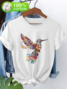 Women T-Shirts - Black - View 6