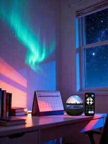 Remote Control Star Sky Night Light Projector - USB Powered, Color Changing Ambient Lamp, Suitable For Bedroom And Home Decor - Multi-color light - View 6
