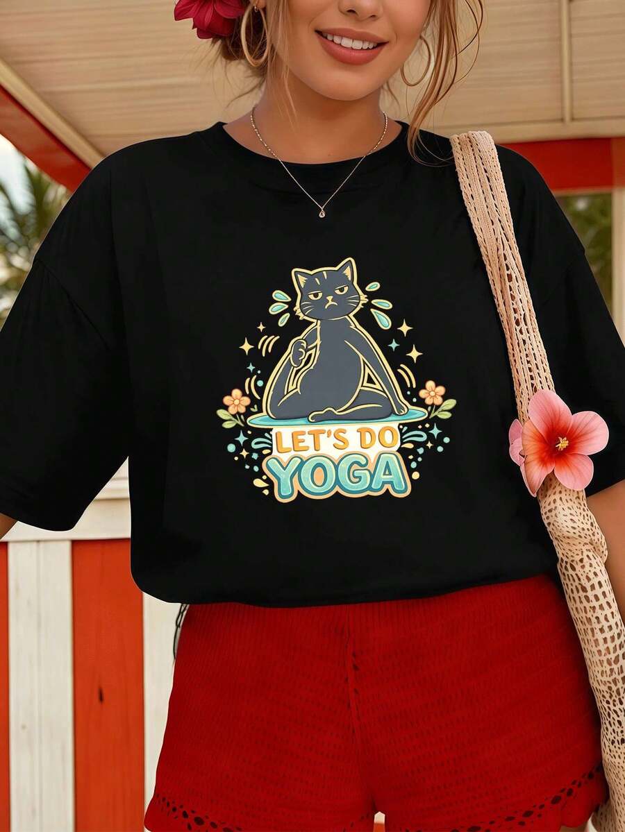 Women T-Shirts - Black - View 1