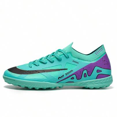 Tacos de fútbol americano profesionales para hombres, zapatos de rugby unisex para adultos, con alta tracción, durables, antideslizantes, ligeros, transpirables, estables y cómodos para entrenamiento, competición y deportes al aire libre