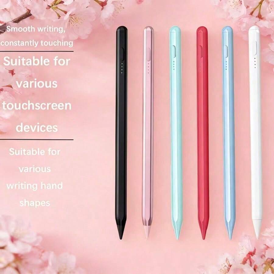 Bút cảm ứng điện dung dành cho điện thoại thông minh và máy tính bảng IOS/Android, sạc nhanh, có từ tính, độ nhạy cao, tương thích với tất cả các thiết bị màn hình cảm ứng.
