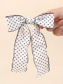 2 chiếc kẹp tóc chấm bi đen trắng cho bé gái, kiểu dáng tối giản, phù hợp cho kỳ nghỉ hè và sử dụng hàng ngày, trang trí tóc cho tuổi teen. - Nhiều màu - Xem 6