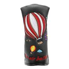 Magnetic Straight Putter Cover, Golf Head Cover, Protective Club Cap - 棒球款(白色) - 查看 6
