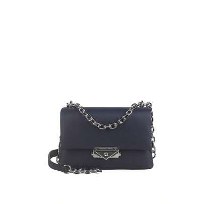  Michael Kors Cece Solid Color Women's Single Shoulder Crossbody Bag 35F3S0EC5O NAVY