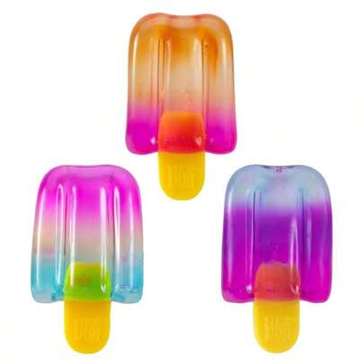 1pc Ice Cream Squeeze Toy - Stress Relief Toy - Soft Squishy Toy - Fidget Toy - Stitch Toys - Travel Toys - Classroom Fidget Toys - Mini Bath Toys - Christmas Stationery Stress Ball - Birthday Gift - Perfect Gift - Toys - Games