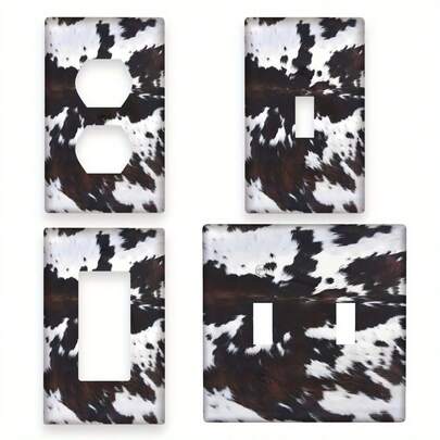 高地牛造型夜灯，适用于单回路或双回路开关面板，室内/室外装饰，可用于卧室、厨房、浴室等场所 - 安装简便，无需电池