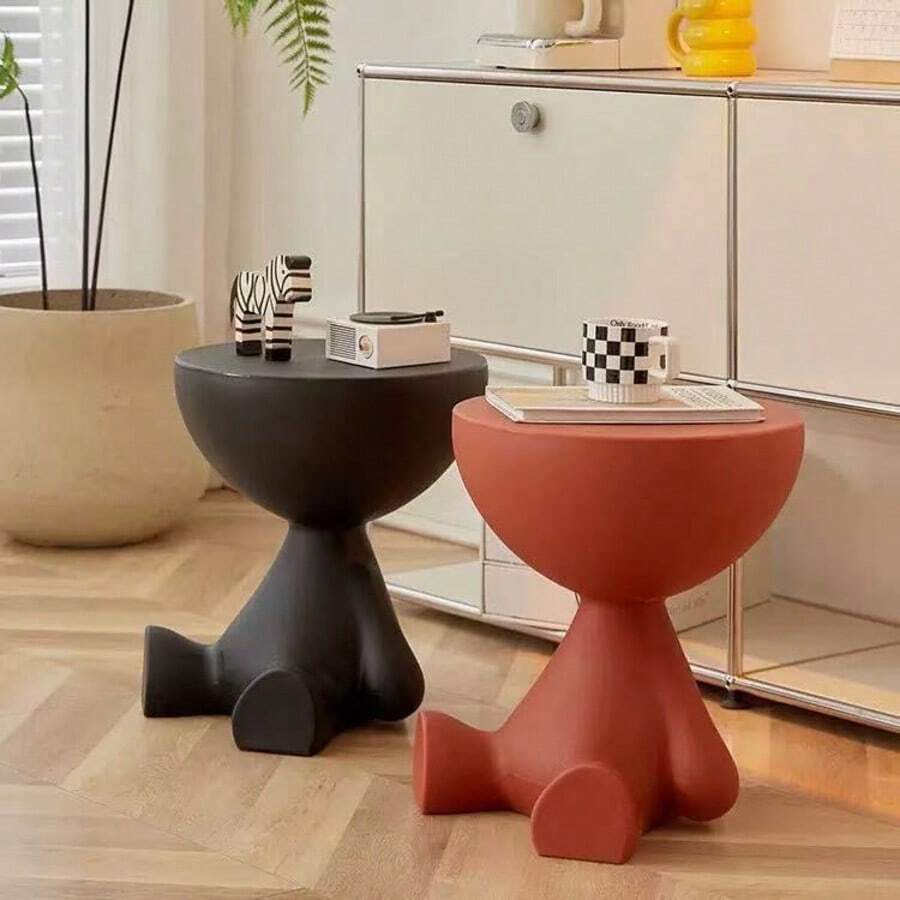 1pc Mobile Sofa Side Table, Suitable For Living Room, Bedroom, Balcony, Detachable Storage Nightstand, Reception Desk, Guest Table - Multicolor - View 1