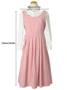 1pc Minimalist French Retro Artistic Style Apron, Suitable For Florists And Baristas, All-Season, Can Be Used For Home Kitchen, Outdoor Camping And Picnics. - Nhiều màu 2 - Xem 3