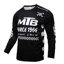 DONUTFOX 2026 New Mountain Bike Sports Long Sleeve Shirt, Racing Cycling Jersey For Mountain Biking, BMX, Long Sleeve T-Shirt Suitable For: Black - Black - View 2