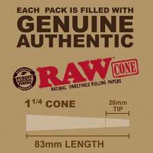 RAW Complete Tray Kit 11x7 Cones 1 1/4 Tube Lighter Loader Cutter Filler - 如圖所示 - 查看 4