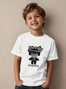 Tween Boys T-Shirts - White - View 2