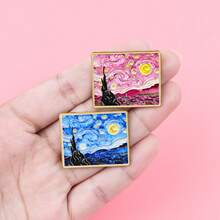 Pin Enamel dan Bros untuk Kerah, Pin Lencana untuk Ransel, Tas, Dekorasi Keren untuk Teman, Hadiah untuk Teman - MultiWarna - View 6