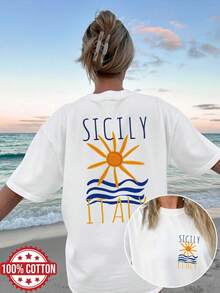 Plus Size T-Shirts - White - View 7