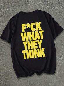 Camisetas para hombres - Negro - Ver 3