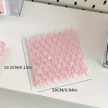 10个粉色/洋红色心形气泡信封，小号/大号，适用于礼品包装、缓冲包装、防震、搬家、运输、包装、蜂窝包装袋、珠宝和礼品包装袋 - 彩色 - 查看 4