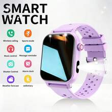 Nueva versión mejorada con luces laterales, reloj inteligente para mujeres con llamadas inalámbricas, seguimiento de calorías, múltiples modos deportivos, control de música, disparo remoto, esfera personalizable, alerta de notificaciones, visualización del clima, adecuado para hombres - Ver 3