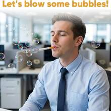 Bubble Cigarette Blower Kit, 2 Pack Mini Bubble Blower Sticks Stress Relief Toy For Men Women, Birthday Christmas Party Gift - Multicolor - View 8