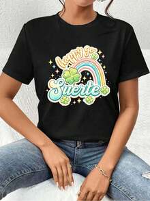 Women T-Shirts - Black - View 1