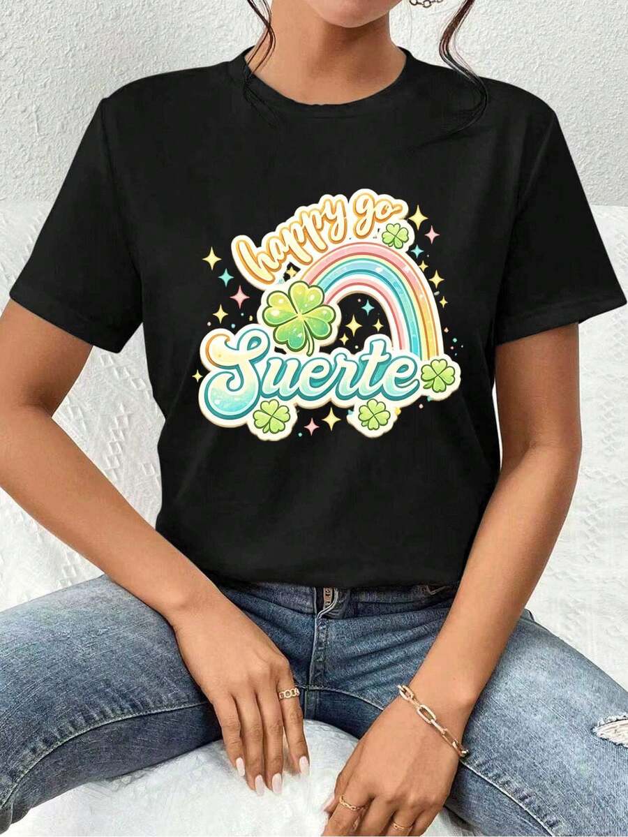 Women T-Shirts - Black - View 1