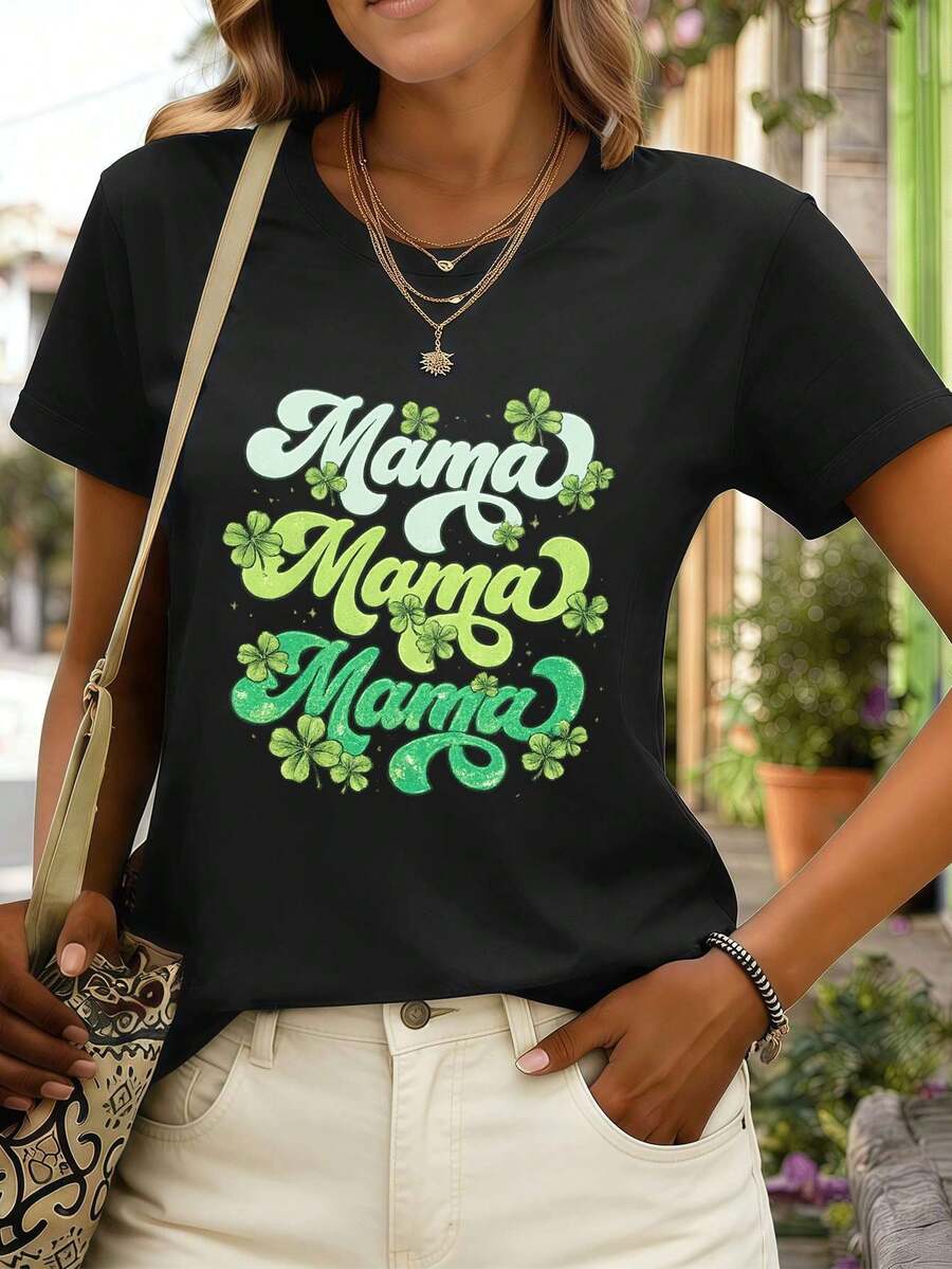 Women T-Shirts - Black - View 1