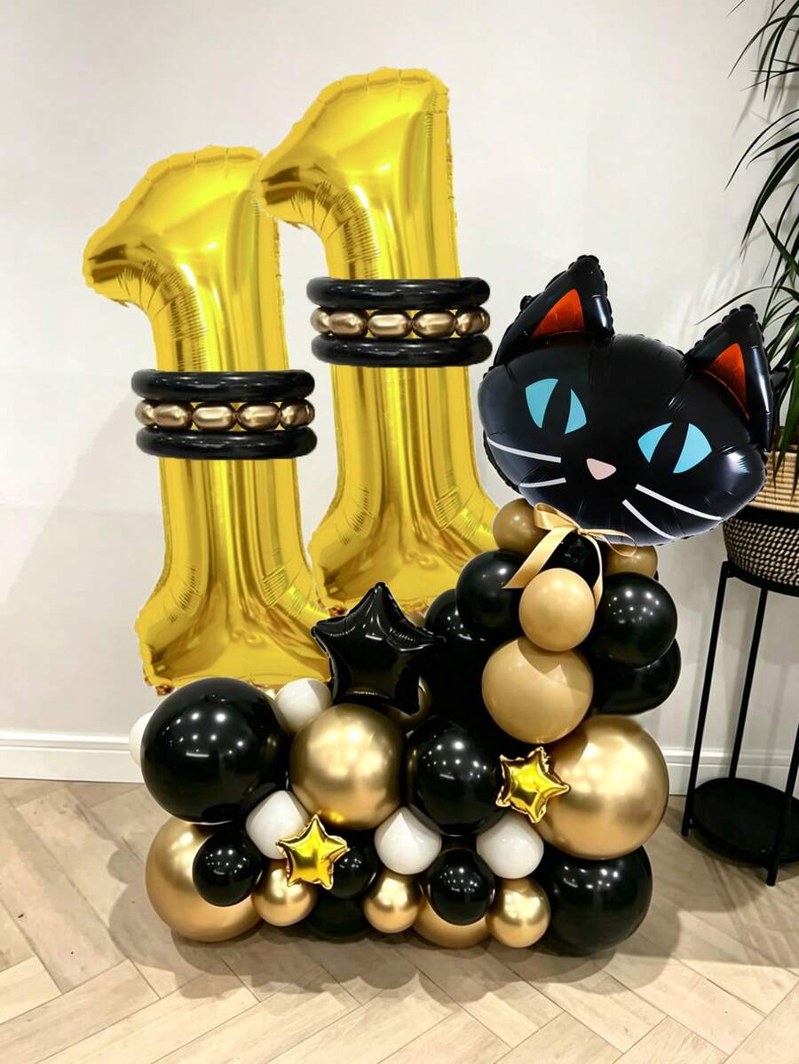24件組海洋生日氣球套組，包含32英吋藍色數字1-9、迷你海洋動物氣球、藍色乳膠氣球，適合水下主題生日派對、男孩生日、海洋動物氣球、泳池海灘派對