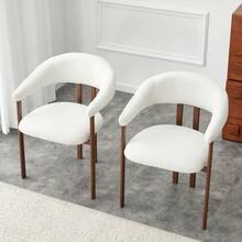 Dining Chairs - White - View 3