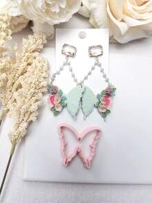 Molde de corte de arcilla polimérica con forma de mariposa de alta precisión, herramienta de molde de arcilla hecha a mano, molde de cuchillo preciso - Suministros de artesanía - Regalo ideal para entusiastas del DIY - Mariposa - Ver 7
