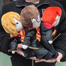 Harry Potter 30厘米官方学院系列毛绒玩偶，可爱巫师袍卡通电影周边，生日/圣诞礼物 - 彩色 - 查看 4