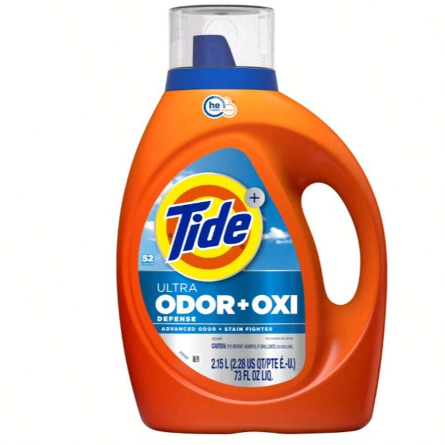 Tide Ultra Odor Defense Plus Oxi Liquid Laundry Detergent 73 Fl Oz 52 Loads Deep Odor Removal Formula - Detergent - View 1