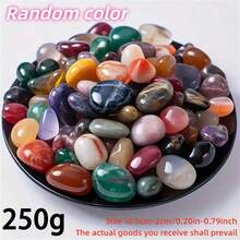 30/50/80/100/150/200/250/300/500g Gemstone And Crystal Set, 30+ Bulk Rock And Mineral Science Experiment Kit, Rock Collection, Polished Crystal Fragments, Suitable For DIY Crafts, Home Decor, Jewelry Making, Wishing Bottles, Garden Decor, Aquarium, Etc. Luxury Home Decor And Holiday Gift (Christmas/Valentine's Day), Botanical Style Family Heirloom Small Solution - Multicolor - View 20