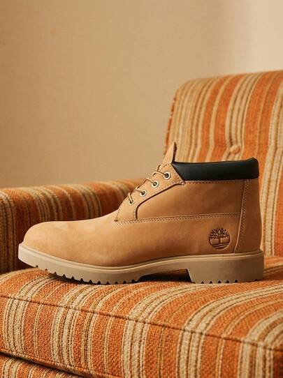 Timberland BEWMAN Mid Men's Boots Waterproof Sweat Absorption Breathable Sun Protection Windproof Warmth Versatile Logo Solid Good Elasticity Easy To Wash Quick Dry Sports Outdoor Hiking Daily School Men Wheat TB150061