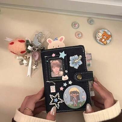 小紅書と同じ紺色カウボーイm 5手帳簿ins小衆復小紅書と同じ紺色カウボーイm 5手帳簿ins小衆復古高容貌値携帯ルーズリーフポケット帳古高容貌値携帯ルーズリーフポケット帳