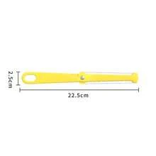 1个不锈钢丝奶酪/黄油切片器，带塑料手柄，厨房工具，用于切片奶酪、黄油 - default - 查看 2