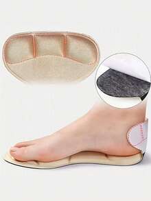 2 Pairs Comfortable Memory Foam Insoles, Breathable, Suitable For Loafers, High Heels, Boots And Sneakers, Soft Shock-Absorbing Anti-Slip, Help Relieve Pressure, Shoe Racks, Space-Saving Storage, Outdoor, Garden, Travel Essential, Portable, Beach Essential, Graduation Season, Graduation Ceremony, Graduation Ritual, Graduation Gift, Graduation Present, Congratulations On Graduation, Congratulations To The Graduate, Graduation Ceremony Representative, Completion Of Studies, Graduation Party - A - View 11