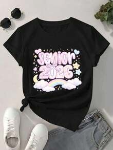 Women T-Shirts - Black - View 2