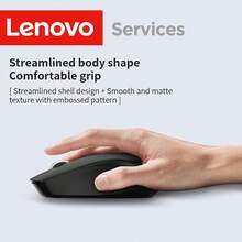 Lenovo 联想N220 USB无线鼠标，静音舒适握感，办公、家用、游戏两用，兼容台式机和笔记本电脑 - 查看 3