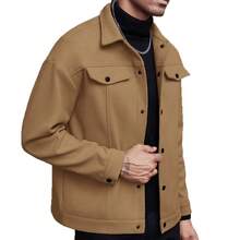 Men Sports Jackets - Earthy Yellow - View 3