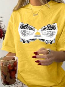 Women T-Shirts - [White] - View 10