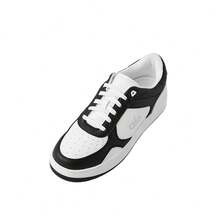 Alo Yoga Recovery Mode Slip Resistant Abrasion Resistant Low Top Skateboard Shoes Unisex Black White Black And White - 黑與白 - 查看 3