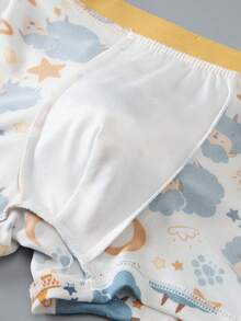 8 chiếc/gói Quần lót nam in hình hoạt hình - Nhiều màu - Xem 9